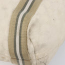 GUCCI GG Canvas Sherry Line Tote Bag Beige 189669 Auth 211957-10