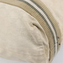 GUCCI GG Canvas Sherry Line Tote Bag Beige 189669 Auth 211957-11