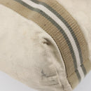 GUCCI GG Canvas Sherry Line Tote Bag Beige 189669 Auth 211957-13