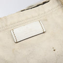 GUCCI GG Canvas Sherry Line Tote Bag Beige 189669 Auth 211957-15