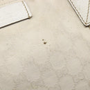 GUCCI GG Canvas Sherry Line Tote Bag Beige 189669 Auth 211957-16