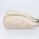 GUCCI GG Canvas Sherry Line Tote Bag Beige 189669 Auth 211957-4