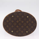 LOUIS VUITTON Monogram Bucket GM Shoulder Bag M42236 LV Auth 211958-11