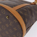 LOUIS VUITTON Monogram Bucket GM Shoulder Bag M42236 LV Auth 211958-13