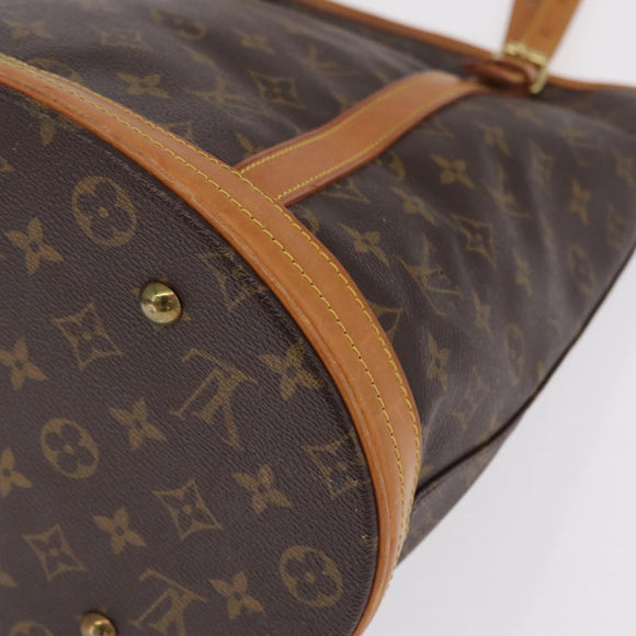 LOUIS VUITTON Monogram Bucket GM Shoulder Bag M42236 LV Auth 211958
