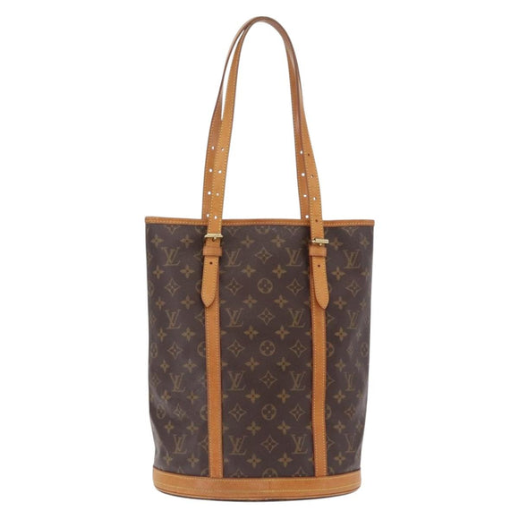 LOUIS VUITTON Monogram Bucket GM Shoulder Bag M42236 LV Auth 211958