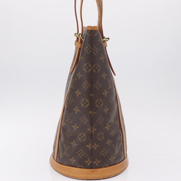 LOUIS VUITTON Monogram Bucket GM Shoulder Bag M42236 LV Auth 211958