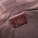 GUCCI GG Canvas Shoulder Bag Beige Silver 147671 Auth 211962-16