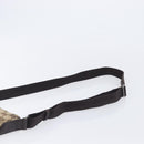 GUCCI GG Canvas Shoulder Bag Beige Silver 147671 Auth 211962-8