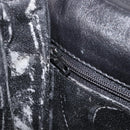 LOEWE Shoulder Bag Leather Black Auth 211966-22