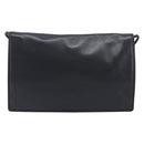 LOEWE Shoulder Bag Leather Black Auth 211966-3