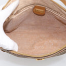GUCCI Micro GG Supreme Web Sherry Line Bag PVC Beige 001 123 0918 Auth 211984-17