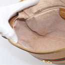 GUCCI Micro GG Supreme Web Sherry Line Bag PVC Beige 001 123 0918 Auth 211984-19