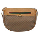 GUCCI Micro GG Supreme Web Sherry Line Bag PVC Beige 001 123 0918 Auth 211984-2
