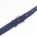 PRADA Hand Bag Canvas 2way Blue Silver Auth 211986A-12