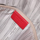 Salvatore Ferragamo Gancini Tote Bag Patent Leather Red Gold Auth 211993-23