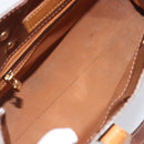 LOUIS VUITTON Monogram Vernis Reade PM Hand Bag Bronze M91146 LV Auth 211997-21