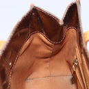 LOUIS VUITTON Monogram Vernis Reade PM Hand Bag Bronze M91146 LV Auth 211997-23