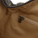 FENDI Zucca Canvas Hand Bag Black Brown Auth 212004-22