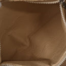 FENDI Zucca Canvas Hand Bag Black Brown Auth 212004-23