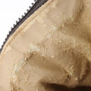 FENDI Zucca Canvas Hand Bag Black Brown Auth 212004-24