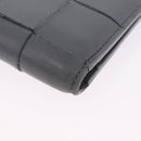 Bottega Veneta MAXI INTRECCIATO Small Cassette Wallet Leather Gray Auth 212005A-9