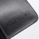 GIVENCHY Hand Bag Leather Black Auth 212010A-14