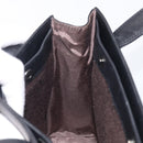 GIVENCHY Hand Bag Leather Black Auth 212010A-18