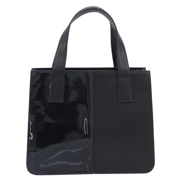 GIVENCHY Hand Bag Leather Black Auth 212010A