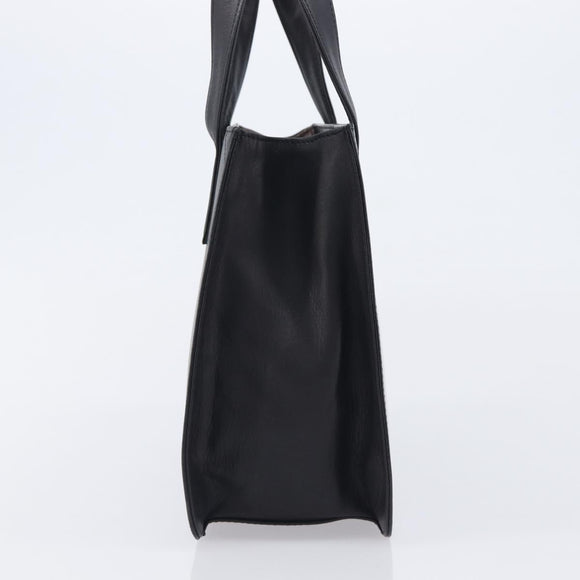 GIVENCHY Hand Bag Leather Black Auth 212010A