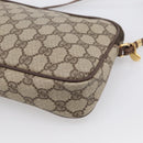 GUCCI GG Supreme Shoulder Bag PVC Beige Gold 007 115 6428 Auth 212018-12
