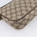 GUCCI GG Supreme Shoulder Bag PVC Beige Gold 007 115 6428 Auth 212018-13