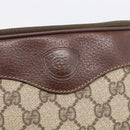 GUCCI GG Supreme Shoulder Bag PVC Beige Gold 007 115 6428 Auth 212018-15