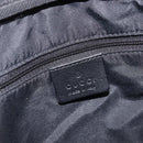 GUCCI GG Canvas Shoulder Bag Black Gold 90674 Auth 212019V-15