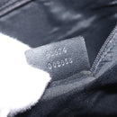 GUCCI GG Canvas Shoulder Bag Black Gold 90674 Auth 212019V-21