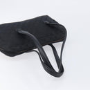 GUCCI GG Canvas Shoulder Bag Black Gold 90674 Auth 212019V-7