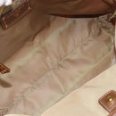 PRADA Tote Bag Nylon Orange Gold Auth 212022V-20