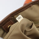 PRADA Tote Bag Nylon Orange Gold Auth 212022V-25