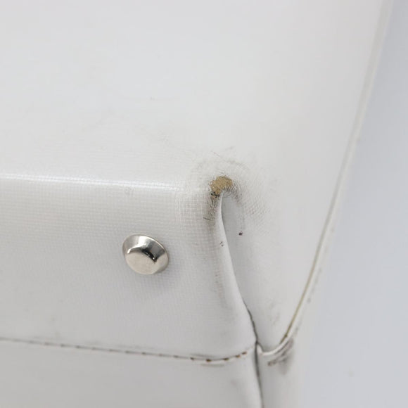 GIVENCHY Shoulder Bag Leather White Auth 212025