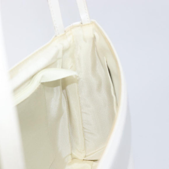 GIVENCHY Shoulder Bag Leather White Auth 212025