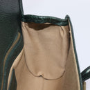 Polo Ralph Lauren Shoulder Bag Leather Green Gold Auth 212027A-22