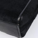 GUCCI Shoulder Bag Harako Leather Black Silver 001 2058 1758 5 Auth 212039-12