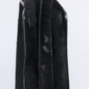 GUCCI Shoulder Bag Harako Leather Black Silver 001 2058 1758 5 Auth 212039-14