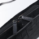 GUCCI Shoulder Bag Harako Leather Black Silver 001 2058 1758 5 Auth 212039-17