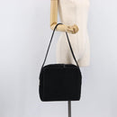 GUCCI Shoulder Bag Harako Leather Black Silver 001 2058 1758 5 Auth 212039-25