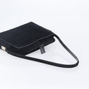 GUCCI Shoulder Bag Harako Leather Black Silver 001 2058 1758 5 Auth 212039-7