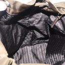 PRADA Backpack Nylon Khaki Silver Auth 212071V-32