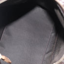Christian Dior Trotter Canvas Hand Bag Brown Gold Auth 212092SAV-19
