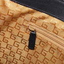 GUCCI Jackie Shoulder Bag Suede Brown Gold Tone 001 4052 1669 Auth 212093A-22