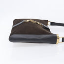 GUCCI Jackie Shoulder Bag Suede Brown Gold Tone 001 4052 1669 Auth 212093A-4